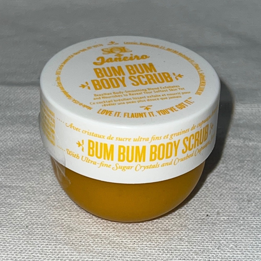 Sol de Janeiro Bum Bum Body Scrub Mini 0.7oz 20g Travel Size Cheirosa 62 New